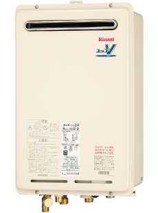 Rinnai(リンナイ）ガス給湯器 RUJ-V1611W(A)・RUJ-V2401W(A)・RUJ-V2011W(A)